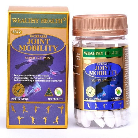 Wealthy Health Increase Joint Mobility 120 Tablets