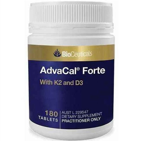 BioCeuticals AdvaCal Forte with K2 and D3 180 Tablets
