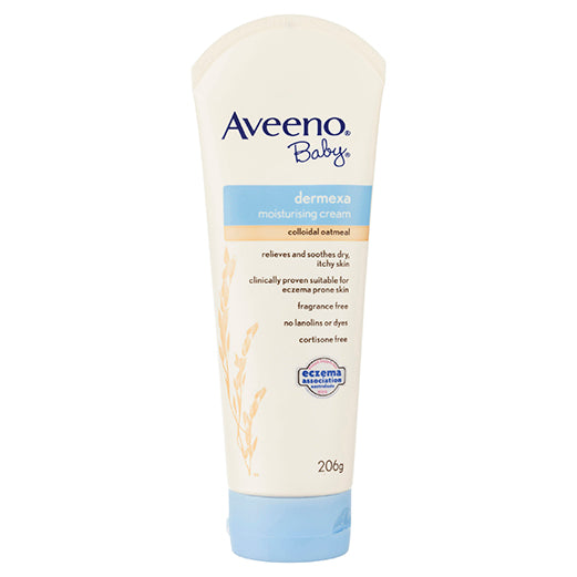 Aveeno Baby Dermexa Moisturising Cream for Eczema Prone Skin 206g
