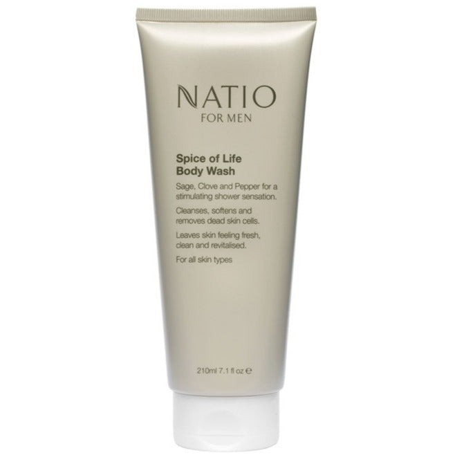 Natio for Men Spice Of Life Body Wash 210ml