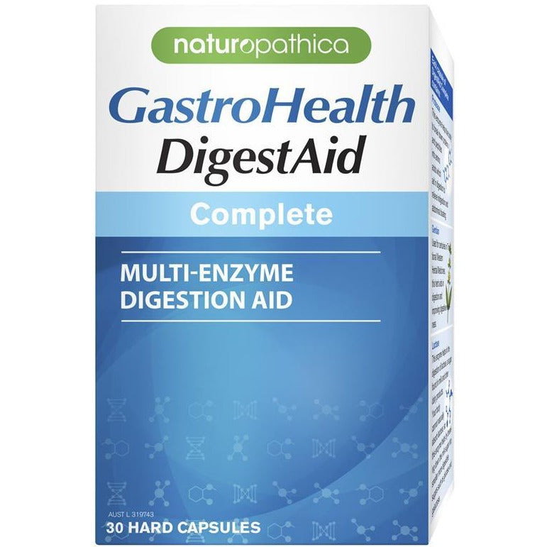 Naturopathica Gastrohealth DigestAid Complete 30 Capsules