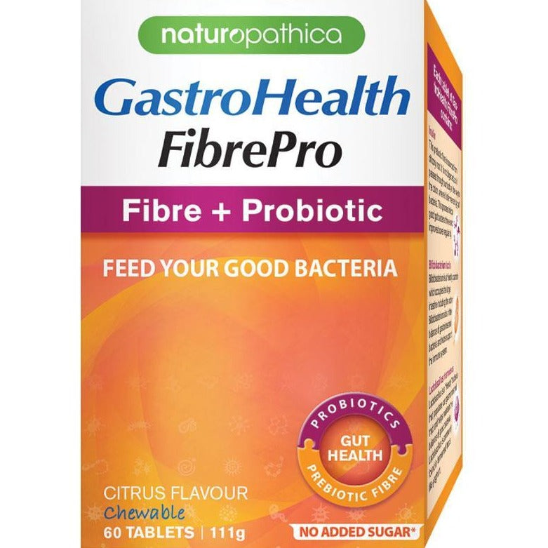 Naturopathica Gastrohealth FibrePro 60 viên nhai