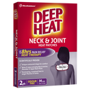 Deep Heat Neck & Joint Heating Patches 2pk