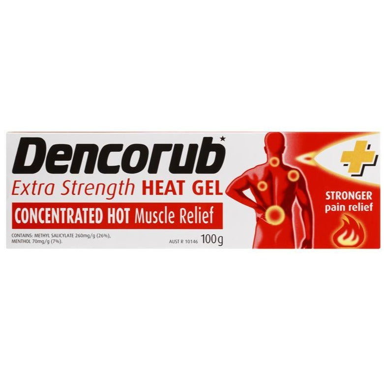 Dencorub Extra Strength Heat Gel 100g