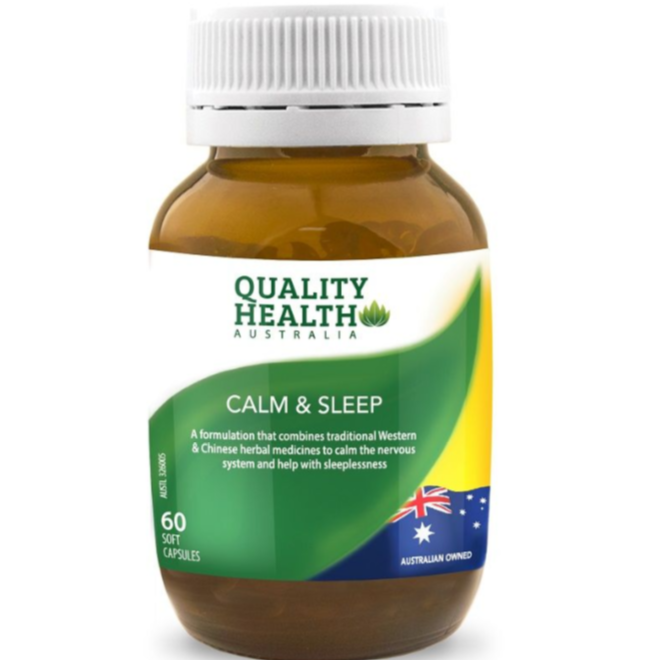 Quality Health Calm & Sleep 60 Capsules