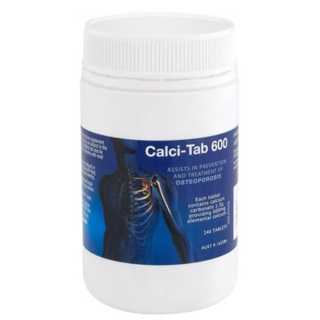 Calci Tablets 600mg 240 Tablets