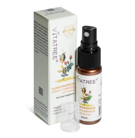 VitaTree Super Propolis Spray phức hợp với mật ong 25ml