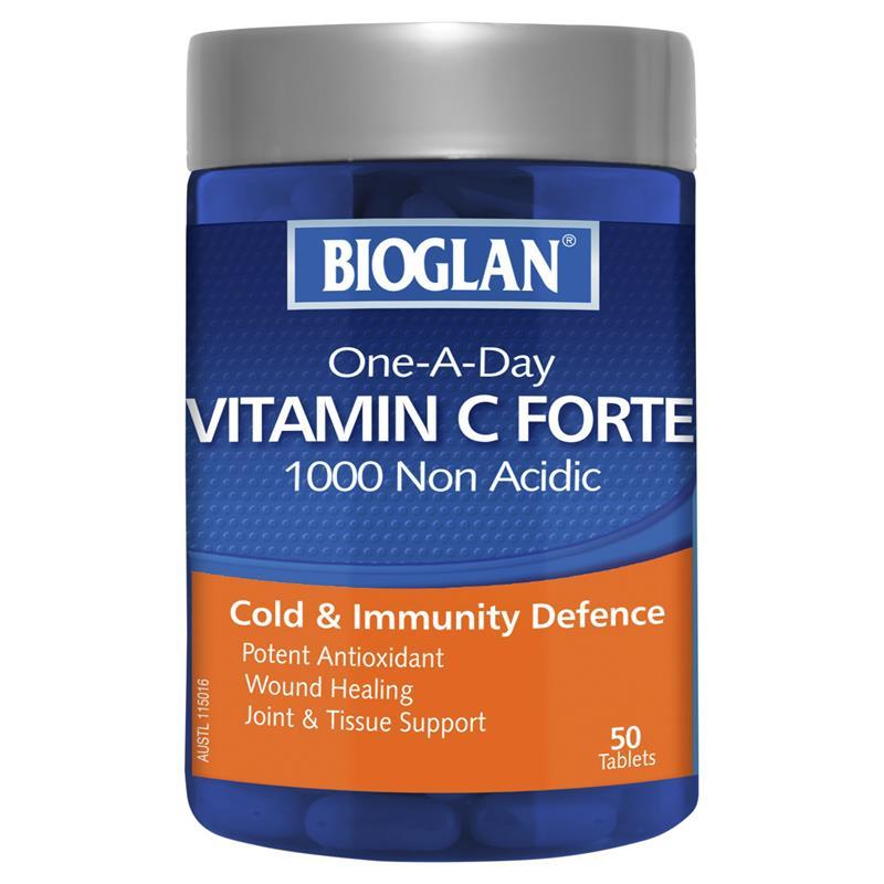 Bioglan One-a-Day Vitamin C Forte 1000mg 50 Viên