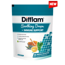 Difflam Soothing Drops + Immune Support Menthol Eucalyptus flavour 20 Drops