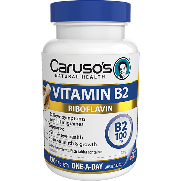 Caruso's Natural Health Vitamin B2 100mg 120 Viên