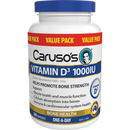 Caruso's Natural Health Vitamin D3 1000IU 500 Capsules